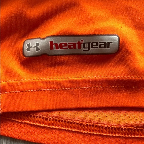 Under Armour Orange Athletic Short Sleeve Tee - Picture 6 of 6